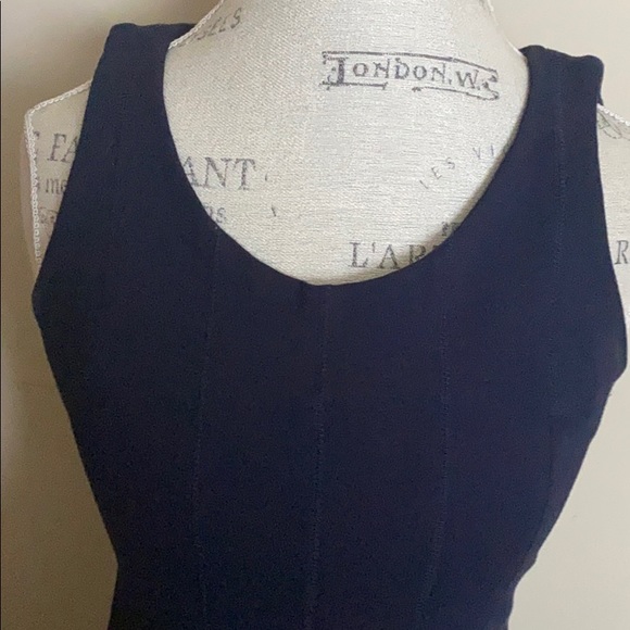 J.Crew Navy Shift Dress sz 4 - Picture 2 of 4